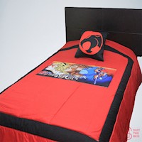 Suit The Bed - Edredón personalizado Thundercats + cojín 40x40cm - Plaza y media